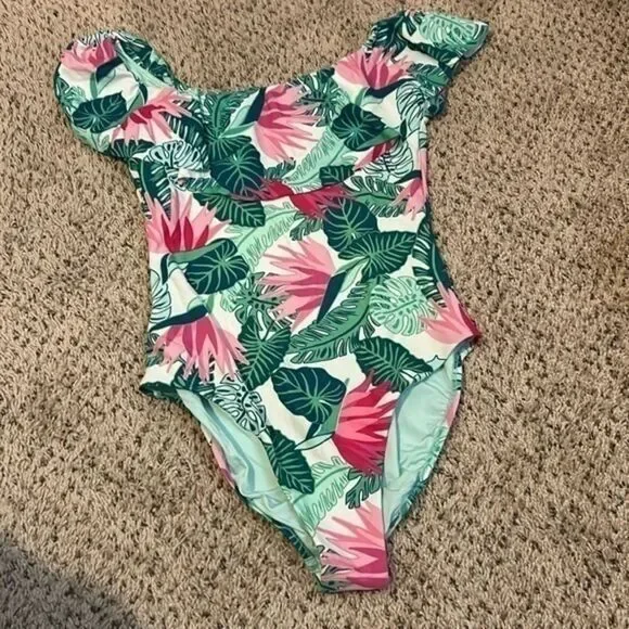 Matilda, Jane women’s medium one piece swimsuit D - Picture 1 of 6